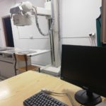 Szkolna pracownia rentgenografii w SPMiS w Warszawie