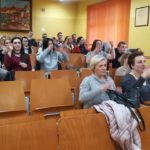 Zajęcia w zakresie języka migowego w Studium Pracowników Medycznych i Społecznych w Wałczu