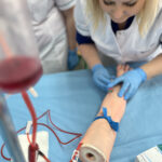 Zajęcia praktyczne z pobierania krwi