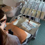 Higienistki Stomatologiczne podczas zajęć praktycznych