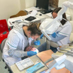 Higienistki Stomatologiczne podczas zajęć praktycznych